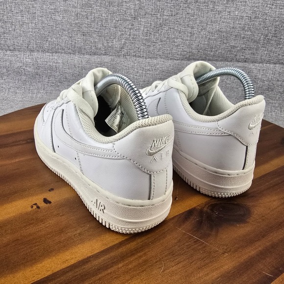 Nike Air Force 1 Low White Leather Sneakers Shoes Women's US 6 DD8959 100 - Picture 8 of 14